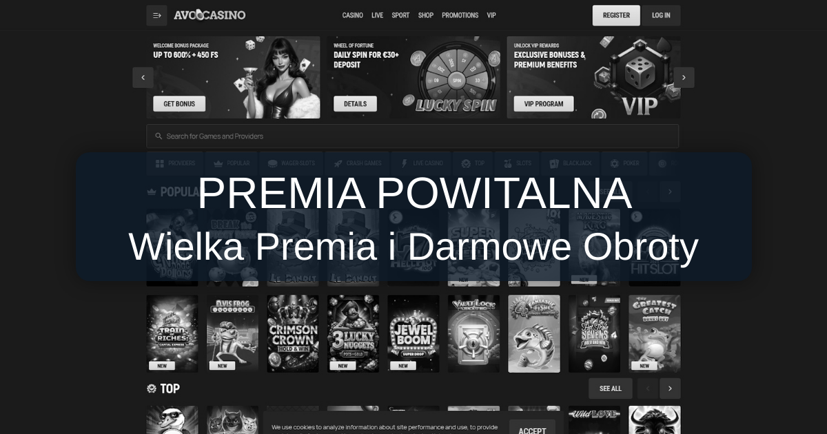 Avocasino: Oficjalne Kasyno Online w Polsce